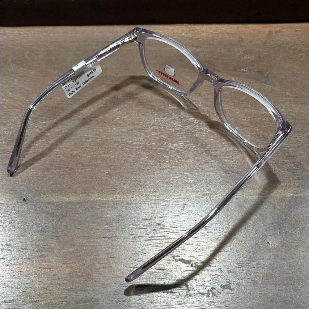 Hello Kitty Transparent Eyewear with Red Accent